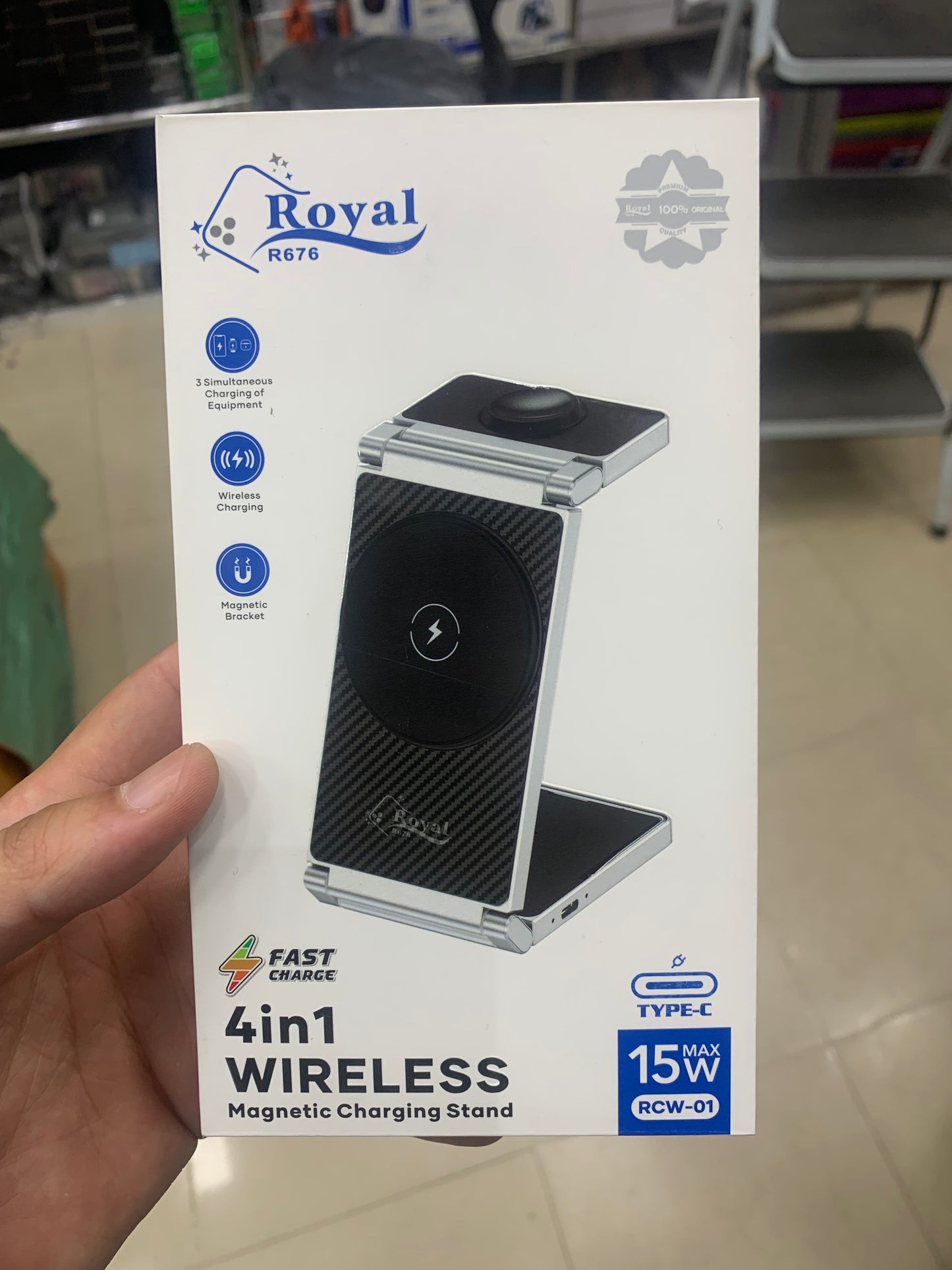 Support wireles 4in1 Royal R676