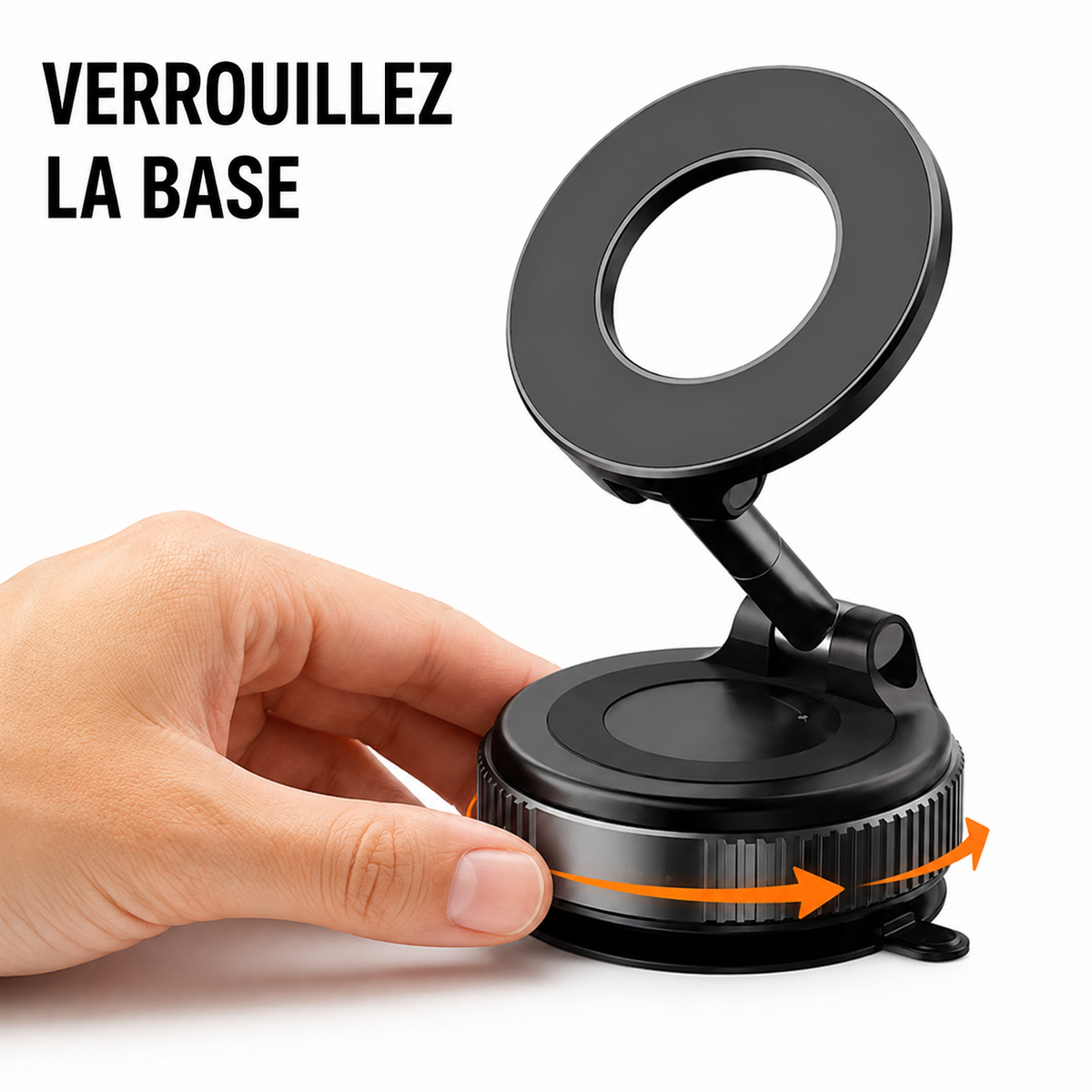 Une ventouse qui ne bouge plus