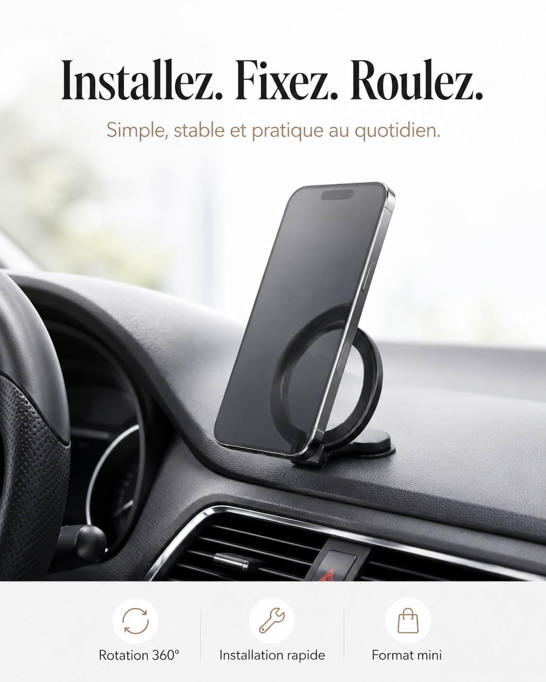 Compatible avec tous les téléphones