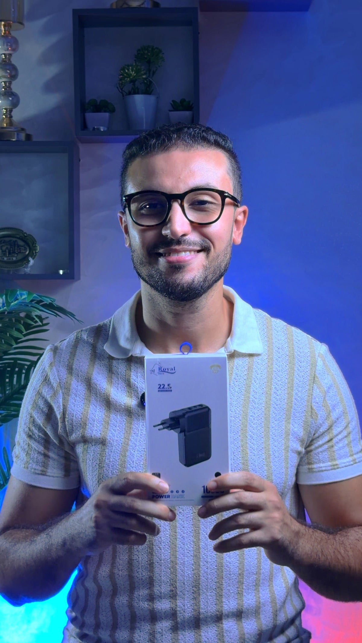 Powerbank 2-en-1 avec Prise Secteur Intégrée
