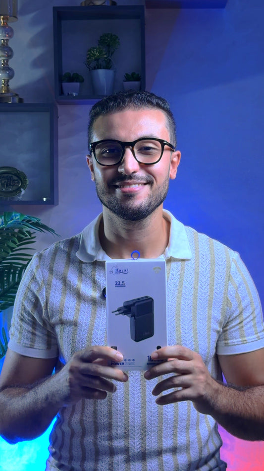 Powerbank 2-en-1 avec Prise Secteur Intégrée