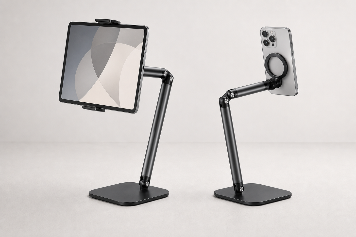 Support articule en configuration telephone et tablette