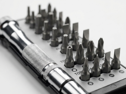 24 embouts variés du kit tournevis, aimantés